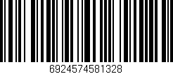 Código de barras (EAN, GTIN, SKU, ISBN): '6924574581328'