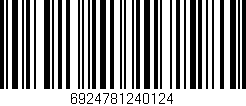 Código de barras (EAN, GTIN, SKU, ISBN): '6924781240124'