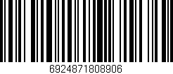 Código de barras (EAN, GTIN, SKU, ISBN): '6924871808906'