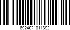 Código de barras (EAN, GTIN, SKU, ISBN): '6924871811692'