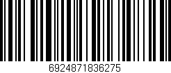 Código de barras (EAN, GTIN, SKU, ISBN): '6924871836275'