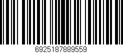 Código de barras (EAN, GTIN, SKU, ISBN): '6925187889559'