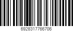 Código de barras (EAN, GTIN, SKU, ISBN): '6928317766706'