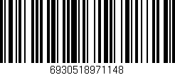 Código de barras (EAN, GTIN, SKU, ISBN): '6930518971148'