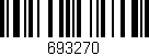 Código de barras (EAN, GTIN, SKU, ISBN): '693270'