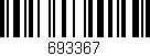 Código de barras (EAN, GTIN, SKU, ISBN): '693367'