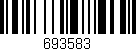 Código de barras (EAN, GTIN, SKU, ISBN): '693583'