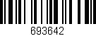 Código de barras (EAN, GTIN, SKU, ISBN): '693642'