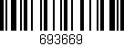 Código de barras (EAN, GTIN, SKU, ISBN): '693669'
