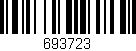 Código de barras (EAN, GTIN, SKU, ISBN): '693723'