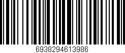 Código de barras (EAN, GTIN, SKU, ISBN): '6938294613986'