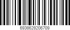 Código de barras (EAN, GTIN, SKU, ISBN): '6938628206709'