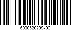 Código de barras (EAN, GTIN, SKU, ISBN): '6938628209403'