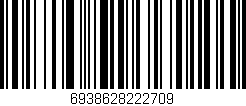 Código de barras (EAN, GTIN, SKU, ISBN): '6938628222709'