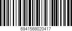 Código de barras (EAN, GTIN, SKU, ISBN): '6941568020417'