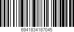 Código de barras (EAN, GTIN, SKU, ISBN): '6941834187045'