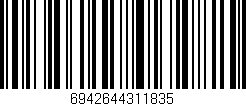 Código de barras (EAN, GTIN, SKU, ISBN): '6942644311835'