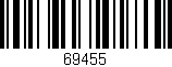 Código de barras (EAN, GTIN, SKU, ISBN): '69455'
