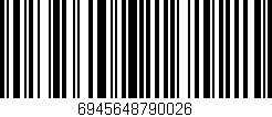 Código de barras (EAN, GTIN, SKU, ISBN): '6945648790026'