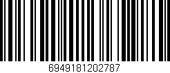 Código de barras (EAN, GTIN, SKU, ISBN): '6949181202787'