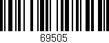 Código de barras (EAN, GTIN, SKU, ISBN): '69505'