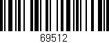 Código de barras (EAN, GTIN, SKU, ISBN): '69512'