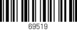 Código de barras (EAN, GTIN, SKU, ISBN): '69519'