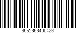 Código de barras (EAN, GTIN, SKU, ISBN): '6952693400428'