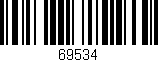 Código de barras (EAN, GTIN, SKU, ISBN): '69534'
