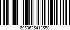 Código de barras (EAN, GTIN, SKU, ISBN): '6953675410558'
