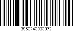 Código de barras (EAN, GTIN, SKU, ISBN): '6953743303072'