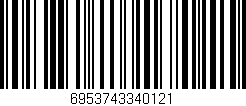 Código de barras (EAN, GTIN, SKU, ISBN): '6953743340121'