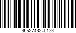 Código de barras (EAN, GTIN, SKU, ISBN): '6953743340138'