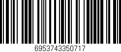 Código de barras (EAN, GTIN, SKU, ISBN): '6953743350717'
