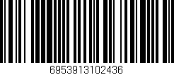 Código de barras (EAN, GTIN, SKU, ISBN): '6953913102436'