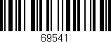 Código de barras (EAN, GTIN, SKU, ISBN): '69541'