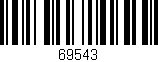 Código de barras (EAN, GTIN, SKU, ISBN): '69543'