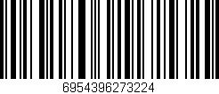 Código de barras (EAN, GTIN, SKU, ISBN): '6954396273224'
