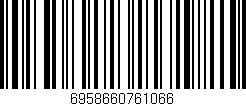 Código de barras (EAN, GTIN, SKU, ISBN): '6958660761066'