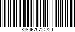 Código de barras (EAN, GTIN, SKU, ISBN): '6958679734730'