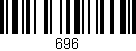 Código de barras (EAN, GTIN, SKU, ISBN): '696'