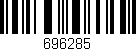 Código de barras (EAN, GTIN, SKU, ISBN): '696285'
