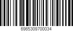 Código de barras (EAN, GTIN, SKU, ISBN): '6965309700034'