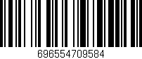 Código de barras (EAN, GTIN, SKU, ISBN): '696554709584'