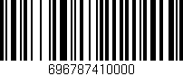 Código de barras (EAN, GTIN, SKU, ISBN): '696787410000'