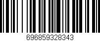Código de barras (EAN, GTIN, SKU, ISBN): '696859328343'
