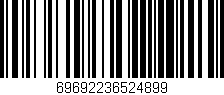 Código de barras (EAN, GTIN, SKU, ISBN): '69692236524899'