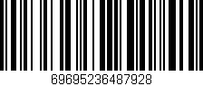 Código de barras (EAN, GTIN, SKU, ISBN): '69695236487928'