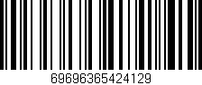 Código de barras (EAN, GTIN, SKU, ISBN): '69696365424129'