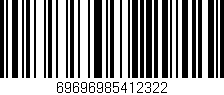 Código de barras (EAN, GTIN, SKU, ISBN): '69696985412322'